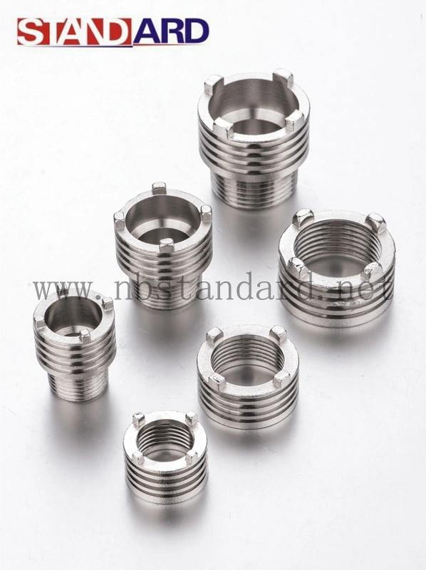 Brass Female Thread Inserts for PPR Fittings with Nickel Plated