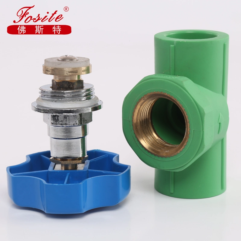 High Quality PPR Pipe Fitting Building Material Plastic Stop Valve Gate Valve