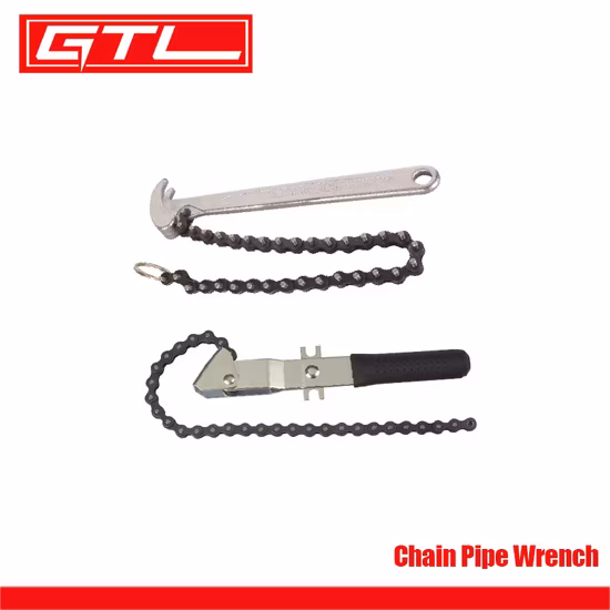 Llave para tubos de cadena Cadena de trinquete Accesorios para tuberías grandes Herramientas